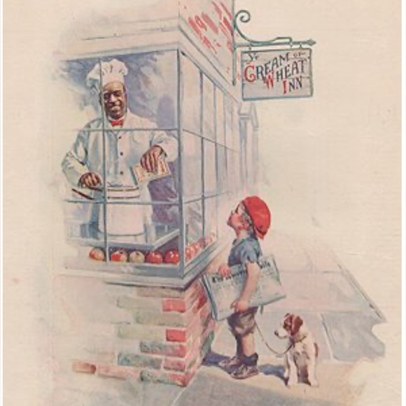 Vintage 1923 “Cream Of Wheat Inn” Original Magazine Framed AD By Edward Brewer - Picture 2 of 9